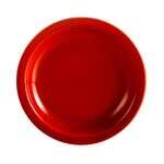 C.A.C. L-7NR-R, 7.25-Inch Las Vegas Narrow Rim Red Plate, 3 DZ/CS