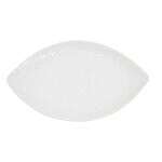 C.A.C. LFD-12, 12-Inch New Bone White Porcelain Leaf Dish, DZ