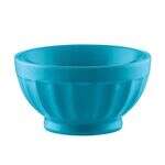 C.A.C. LTE-B5-PCK, 18 Oz 5.25-Inch Porcelain Peacock Latte Bowl, 3 DZ/CS