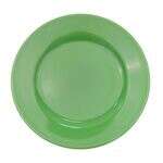 C.A.C. LV-7-G, 7.25-Inch Green Stoneware Dinner Plate, 3 DZ/CS