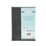 C.A.C. MCC1-14BN, 8.5x14-inch 1-Panel Faux Leather Brown Menu Cover