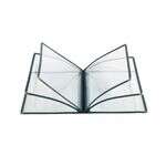 C.A.C. MCP6-911GN, 8.5x11-inch 6-Pocket Green Menu Cover