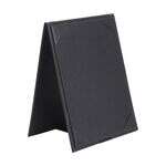 C.A.C. MCT2-75BK, 5x7-inch 2-Panel Black Menu Cover Tent