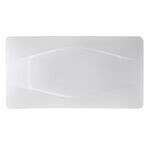 C.A.C. MDN-13, 11.5-Inch Porcelain Rectangular Platter, DZ