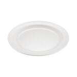 C.A.C. MLNC-6, 6.5-inch White Melamine Round Plate, DZ