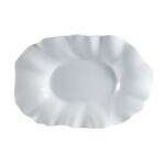 C.A.C. MX-W25, 26-Inch Porcelain Wavy Platter, 3 PC/CS