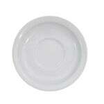 C.A.C. NCN-2, 5.62-Inch Porcelain Saucer for NCN-1, NCN-37 Cups, 3 DZ/CS