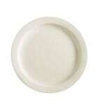 C.A.C. NRC-5, 5.5-Inch Porcelain Plate with Narrow Rim, 3 DZ/CS