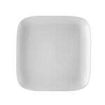 C.A.C. OXF-C8, 8.5-Inch Porcelain Coupe Square Plate, 2 DZ/CS