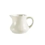 C.A.C. PC-9-AW, 9 Oz 3-Inch Porcelain Milk Creamer with Handle, 3 DZ/CS