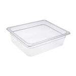 C.A.C. PCFP-H4, 4-inch Deep Half-Size Clear Polycarbonate Food Pan