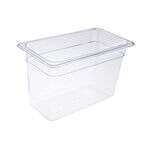 C.A.C. PCFP-T8, 8-inch Deep 1/3 Size Clear Polycarbonate Food Pan