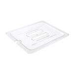C.A.C. PCSL-HC, Half-Size Notched Polycarbonate Food Pan Cover, EA