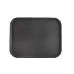 C.A.C. PDTD-1418BK, 14x18-inch Super Plastic Black Rectangular Serving Tray