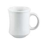 C.A.C. PM-7-W, 7 Oz 3.25-Inch Stoneware American White Provo Mug, 3 DZ/CS