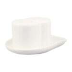 C.A.C. PSP-3, 5.87-Inch Porcelain Salt & Pepper Shakers with Saucer, 12-Set/CS