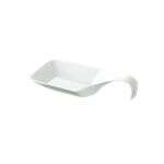 C.A.C. PTS-44, 1 Oz 4.75-Inch Porcelain Square Spoon, 6 DZ/CS