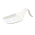 C.A.C. PTS-50, 4-Inch Porcelain Tasting Spoon, 6 DZ/CS