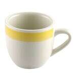 C.A.C. R-35-Y, 3.5 Oz 2.5-Inch Stoneware Yellow A.D. Cup, 3 DZ/CS
