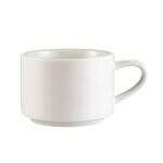 C.A.C. RCN-23, 7.5 Oz 3.25-Inch Porcelain Stacking Cup, 3 DZ/CS