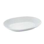C.A.C. RCN-CD33, 8-Inch Porcelain Coupe D-End Platter, 2 DZ/CS
