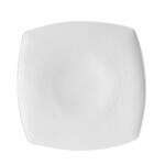 C.A.C. RCN-FS21, 11.87-Inch Porcelain Square Flat Plate, DZ