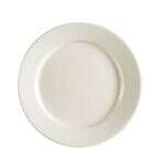 C.A.C. REC-5, 5.5-Inch Stoneware Plate with Rolled Edge, 3 DZ/CS