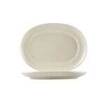 C.A.C. REC-D12, 10-Inch Stoneware D-End Platter, 2 DZ/CS