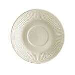 C.A.C. RID-2, 5.37-Inch Stoneware Saucer for RID-1, 3 DZ/CS