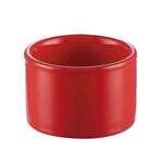 C.A.C. RKF-C4-R, 5 Oz 3-Inch Stoneware Red Straight Ramekin, 2 DZ/CS