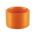 C.A.C. RKF-C4-TNG, 5 Oz 3-Inch Stoneware Tangerine Straight Ramekin, 2 DZ/CS