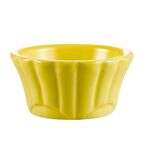 C.A.C. RMK-F2-Y, 2 Oz 2.5-Inch Porcelain Yellow Floral Ramekin, 4 DZ/CS