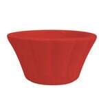 C.A.C. RMK-F6-R, 6 Oz 4-Inch Porcelain Red Floral Ramekin, 3 DZ/CS