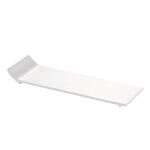 C.A.C. SF-P33, 12-Inch Porcelain Long Flat Tray, DZ