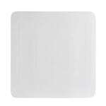 C.A.C. SF-SQ6, 6-Inch Porcelain Square Flat Plate, 3 DZ/CS