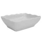 C.A.C. SHA-32, 3.25-Inch Porcelain Sauce Dish, 4 DZ/CS