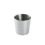 C.A.C. SMFC-3S, 3.5-inch Stainless Steel Mini Smooth Fry Cup