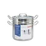 C.A.C. SPDB-8S, 8 Qt Stainless Steel Double Boiler Set