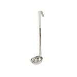 C.A.C. SSLD-30IV, 3 Oz Stainless Steel One-Piece Ladle with Ivory Handle
