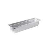 C.A.C. STPHL-22-4, 4-inch Stainless Steel Half-Size Long 22 Gauge Anti-Jam Steam Table Pan