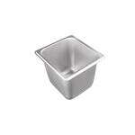 C.A.C. STPS-S25-6, 6-inch Stainless Steel 1/6 Size 25 Gauge Standard Steam Table Pan