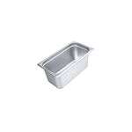 C.A.C. STPT-22-6, 6-inch Stainless Steel 1/3 Size 22 Gauge Anti-Jam Steam Table Pan