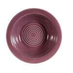 C.A.C. TG-10-PLM, 13 Oz 6.62-Inch Porcelain Plum Grapefruit Dish, 3 DZ/CS
