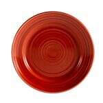 C.A.C. TG-16-R, 10.5-Inch Porcelain Red Plate, DZ