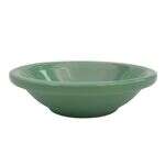 C.A.C. TG-32-G, 3.5 Oz 4.5-Inch Porcelain Green Fruit Dish, 3 DZ/CS