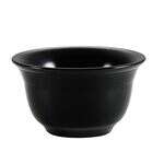 C.A.C. TG-4-BLK, 7.5 Oz 4.12-Inch Porcelain Black Bouillon Cup, 3 DZ/CS