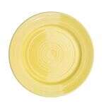 C.A.C. TG-8-SFL, 9-Inch Porcelain Sunflower Plate, 2 DZ/CS