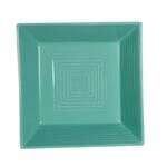 C.A.C. TG-B8-G, 42 Oz 8-Inch Porcelain Green Square Bowl, 2 DZ/CS