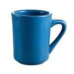 C.A.C. TM-8-LBU, 8 Oz 3.12-Inch Porcelain Light Blue Tierra Mug, 3 DZ/CS