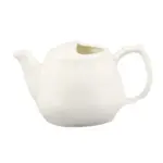 C.A.C. TPW-1-C1, 15 Oz 6.5-Inch Porcelain Brewing Teapot, 2 DZ/CS